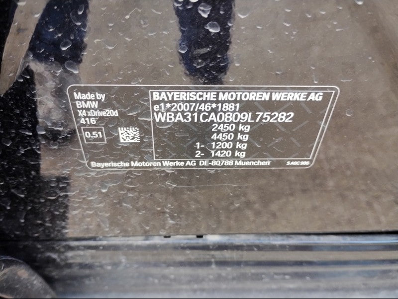 BMW X4 xDrive20d Msport 48V